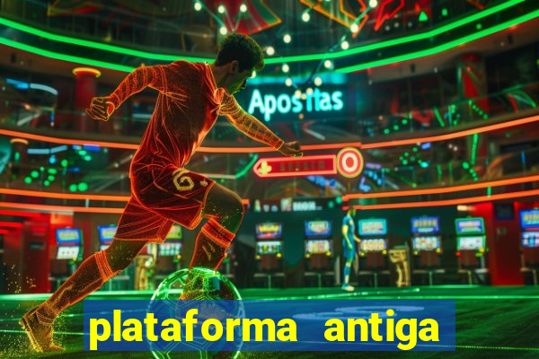 plataforma antiga de jogos